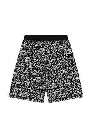 black cotton shorts DOLCE E GABBANA KIDS | L4JQR1HS7MNHNXCW